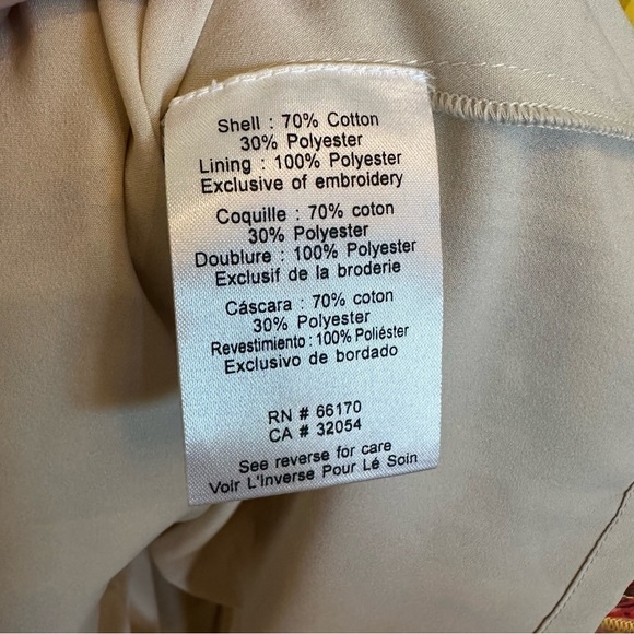 Anthropologie Vineet Bahl Varennes Women’s Yellow Floral Formal Maxi Dress 10 - Picture 4 of 12